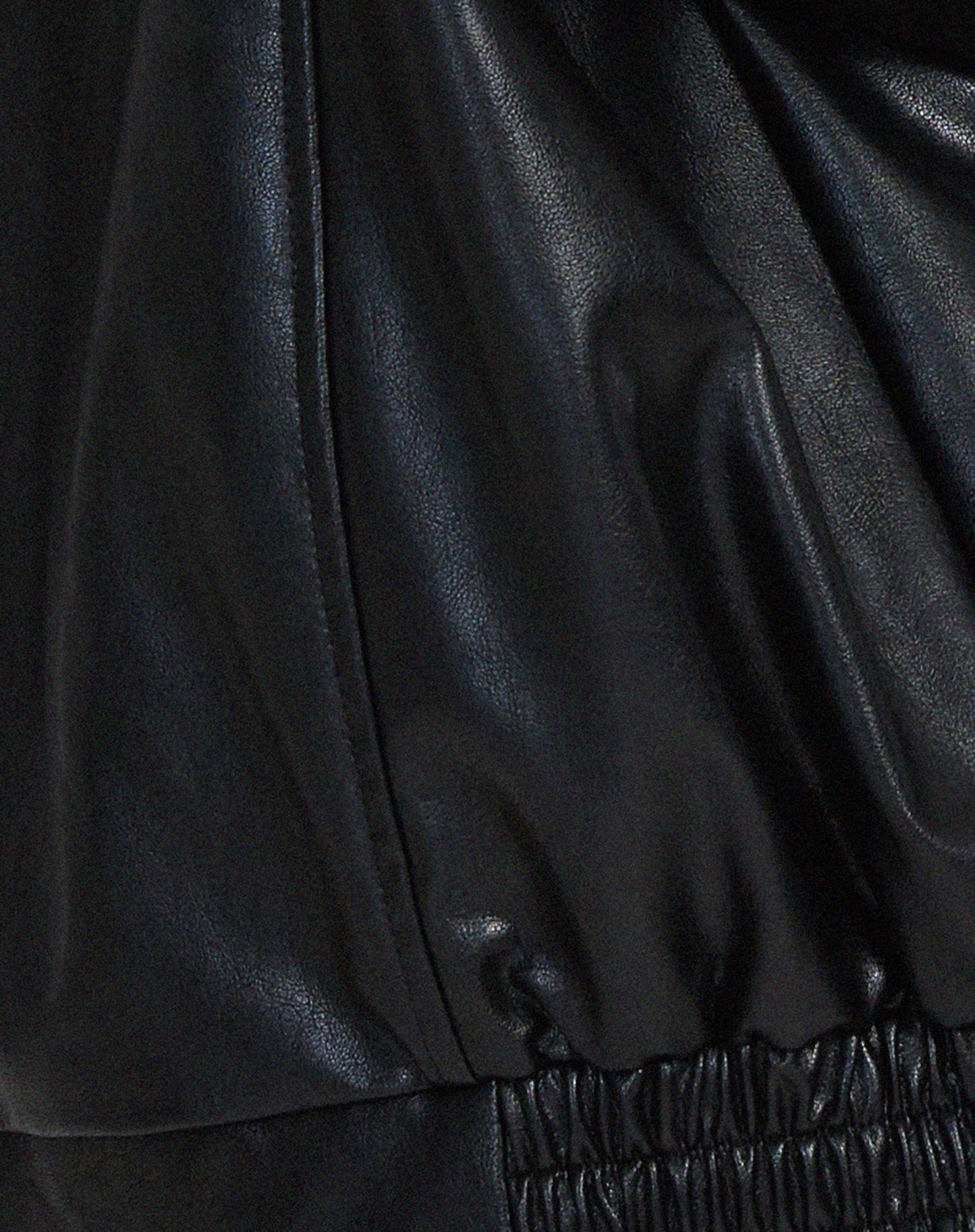 Mira | Oversized Statement-Lederjacke