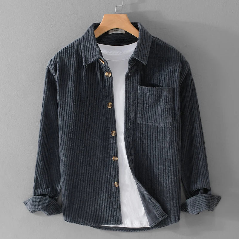 Yahya | Cord-Herbstjacke in lässiger & kuscheliger Passform für Männer
