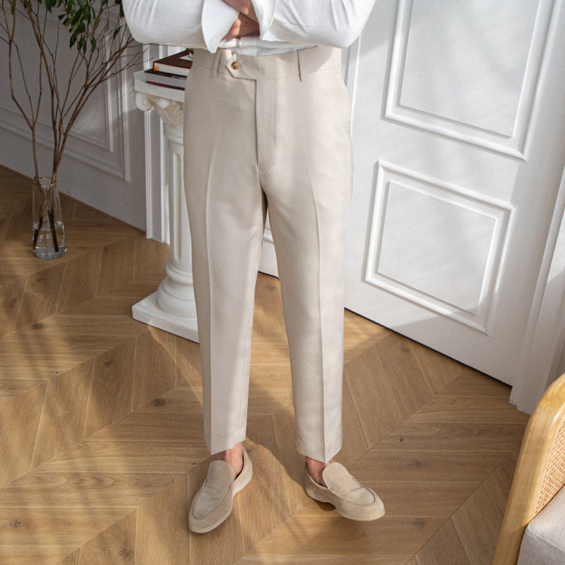 Benedict | Elegante Herrenhose | Gerade Beine | Stilvoll & Bequem