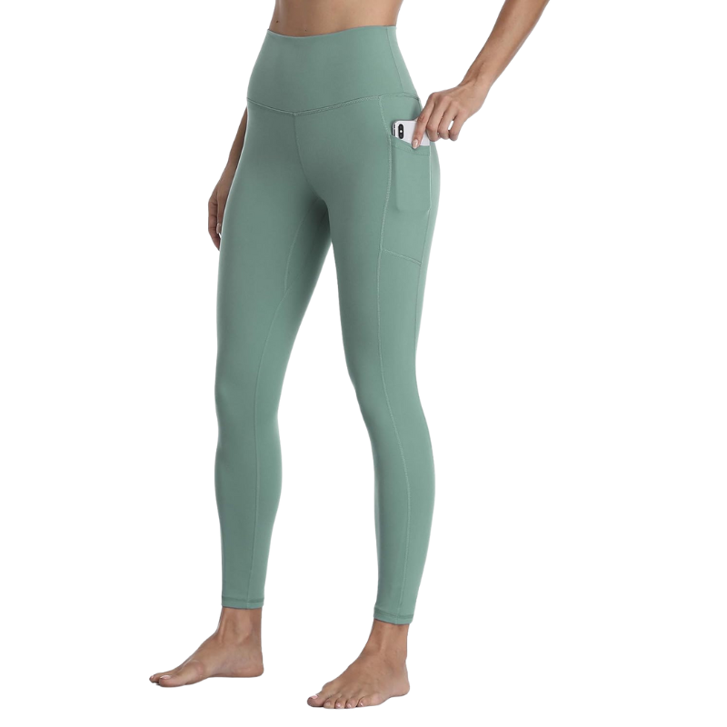 Eya High | Waist Leggings Damen – Weich, Figurformend & Mit Taschen