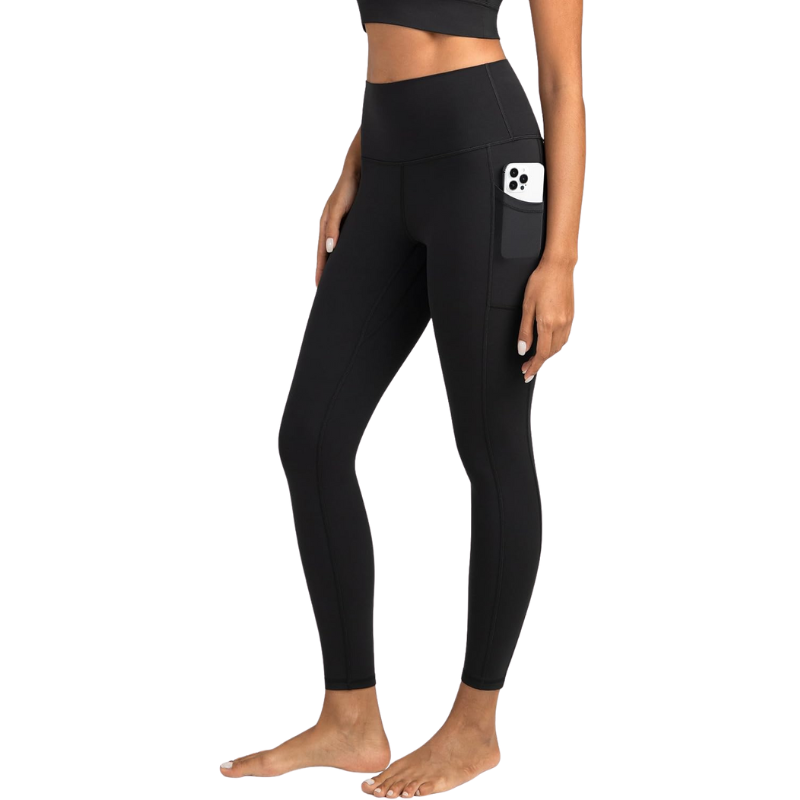 Eya High | Waist Leggings Damen – Weich, Figurformend & Mit Taschen