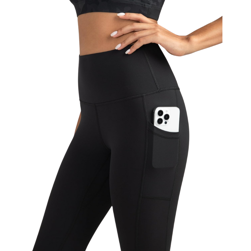 Eya High | Waist Leggings Damen – Weich, Figurformend & Mit Taschen