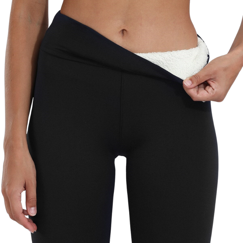 Deanna |PlushWarm Thermo-Leggings mit Fleece und hohem Bund