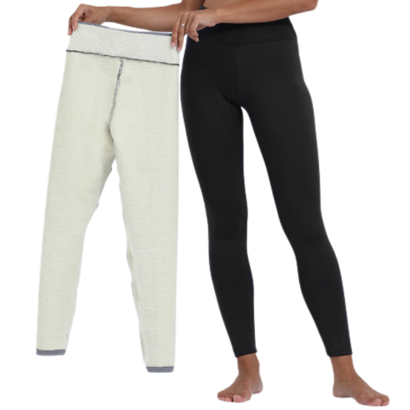 Deanna |PlushWarm Thermo-Leggings mit Fleece und hohem Bund